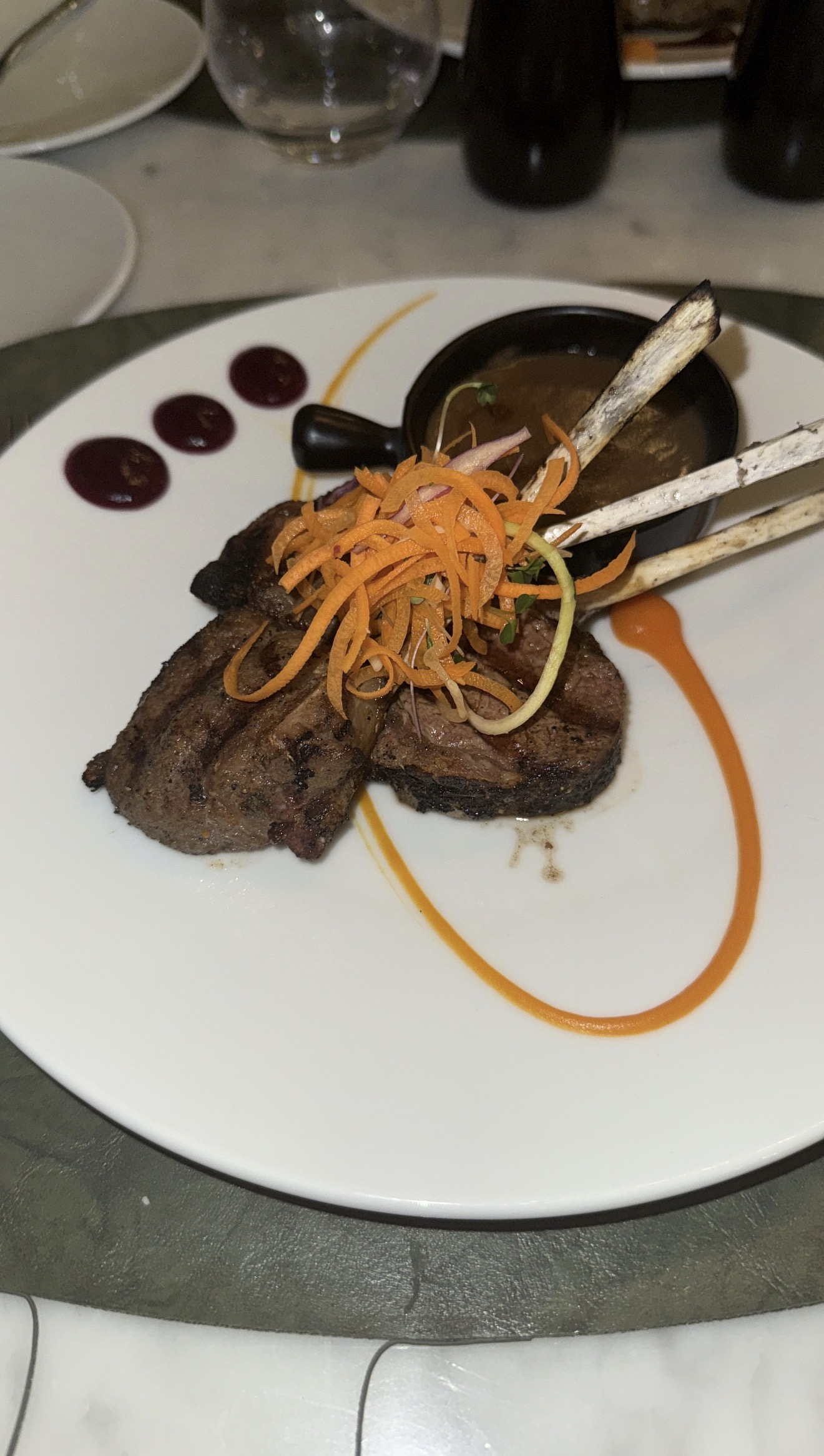 Dining at Sam Lord’s Castle in Barbados.