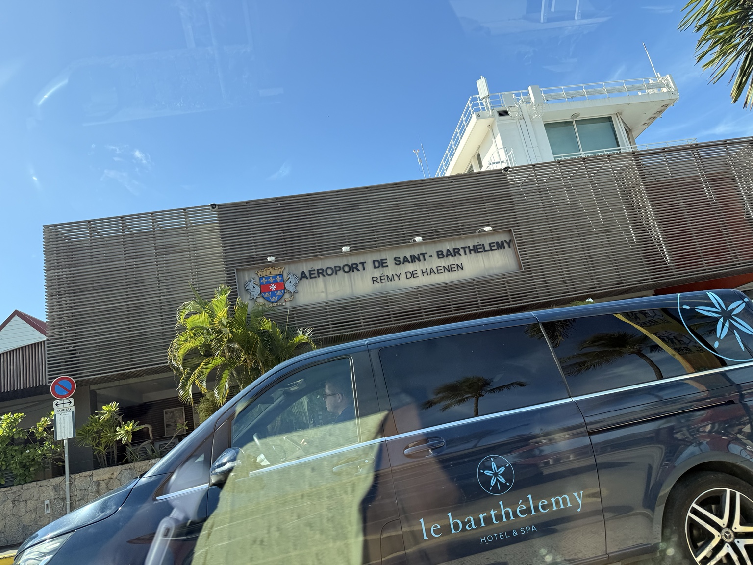 A stop by the airport in St. Barts.